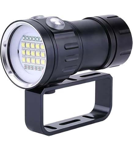 Amazon.com : Aramox Diving Flashlight 18000 IPX8 Dive Lights 500M